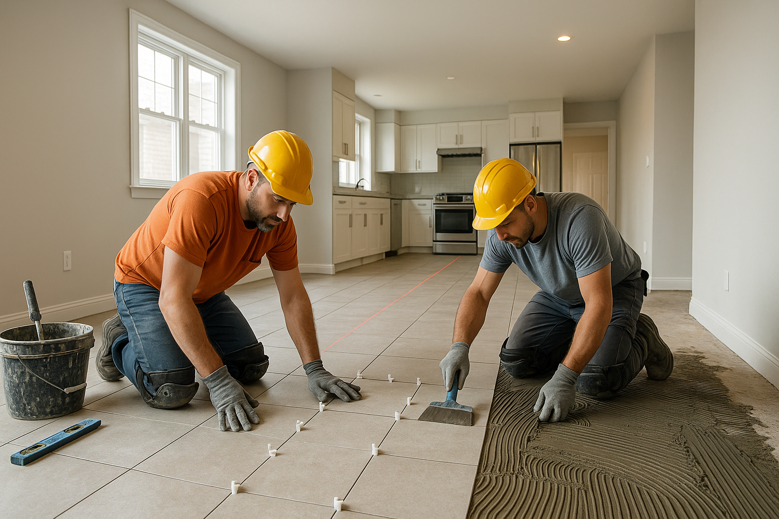 Large sliding doors to patio